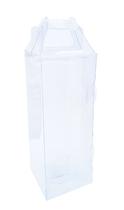 20 Caixa de Acetato Transparente 8x8x21cm unidades Caixa para presente