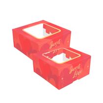 20 CAIXAS C/VISOR P/04 DOCES 4x8x8 CM SWEET LOVE C4895 IDEIA