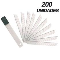 20 Caixas De Lamina Larga Para Estilete 18mm X 0,37mm - 200 Peças 20 Caixas De Lamina Larga Para Estilete 18mm X 0,37mm - 200 Peças
