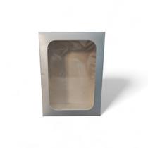 20 Caixas de Papel Cartão ou Kraft Com Visor- 22x16x8 Para Presentes, Cosméticos ou Artesanatos