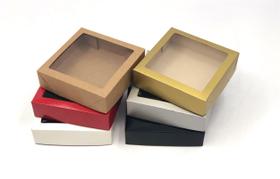 20 caixas de papel kraft ou duplex diversas cores 15x15x4cm Para Presente e Kits de Cosmético