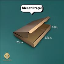 20 Caixas de Papelão para Salgados Esfirras Pizza Doces 35x35x5