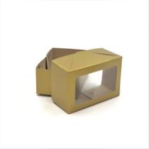 20 Caixas de Presente 9x6x4 Com Visor/ Tampa + Fundo