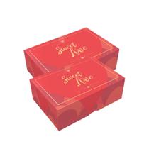 20 CAIXAS P/ 06 DOCES 4x12x8 CM SWEET LOVE C4894 IDEIA