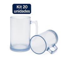 20 Canecas De Acrílico Lisas 300ml lembrancinha, festas, casamentos