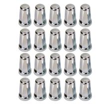 20 Capa De Porca Belga Cromada 18 19 21 22 24 27 30 32 33mm