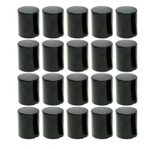 20 Capa De Porca Boliviana Black Preta Roda Caminhão 30mm