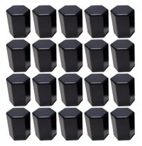 20 Capa De Porca Hungara Black Preta Caminhão 32mm 33mm 20 Capa De Porca Hungara Black Preta Caminhão 32mm 33mm