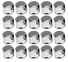 20 Capa De Porca Parafuso Sextavada Cromada Kia Bongo 23mm