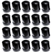 20 Capa De Porca Russa Black Preta Caminhão 27mm 32/33mm 20 Capa De Porca Russa Black Preta Caminhão 27mm 32/33mm