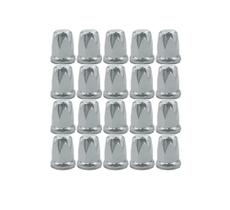 20 Capa Porca Suiça Mini Belga Roda Caminhão 33mm