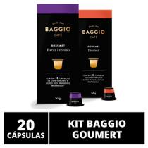 20 Cápsulas Para Cafeteira Nespresso Baggio Café Gourmet 2 caixas 20 Cápsulas Para Cafeteira Nespresso Baggio Café Gourmet 2 caixas