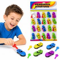 20 Carrinhos Com Lançador Para Aniversário de Menino Escola