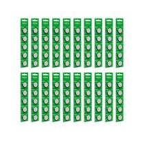 20 cartelas com 5 baterias pilhas botão 500mah 3v cr 2450 intelbras