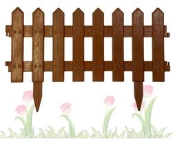 20 Cerquinhas Jardim Plástico Horta Canteiro Piscina 11 mts