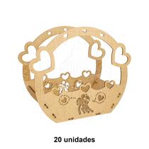 20 Cesta M Dia dos Namorados Presente Amor iFood Delivery