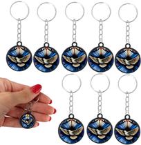 20 Chaveiro Divino Espírito Santo Pomba Catolic Lembracinha 20 Chaveiro Divino Espírito Santo Pomba Catolic Lembracinha