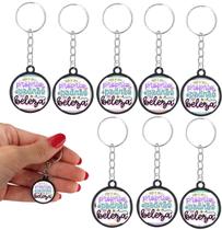 20 Chaveiros Motivacional Deus Lembrancinha Evangelica Jesus