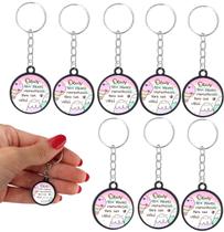 20 Chaveiros Planos de Deus Lembrancinha Evangelica Igreja