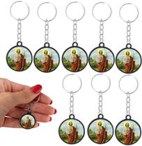 20 Chaveiros São Judas Tadeu Catolico Lembrancinha Religiosa 20 Chaveiros São Judas Tadeu Catolico Lembrancinha Religiosa