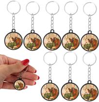 20 Chaveiros São Luiz Martin Santa Zelia Guerin Catolico 20 Chaveiros São Luiz Martin Santa Zelia Guerin Catolico