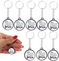 20 Chaveiros Senhor Minha Força Lembrancinha Evangelica