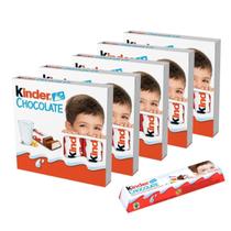 20 Chocolate, 5 Pacotes De 4 Barrinhas Kinder
