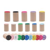 20 Cofres, cofrinho, porta moedas para personalizar (Kraft) 9.5cmx 6cm cofrinhos