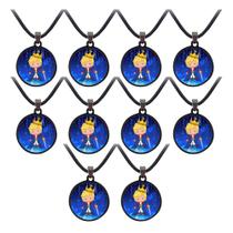 20 Colar Pequeno Principe Metal Lembrancinha Aniversario