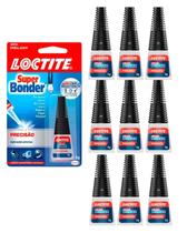 20 Colas Super Bonder Loctite Original Instantânea Multiuso 20 Colas Super Bonder Loctite Original Instantânea Multiuso