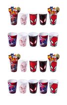 20 Copo Homem Aranha Lembrancinha Super Herói Aniversário 20 Copo Homem Aranha Lembrancinha Super Herói Aniversário