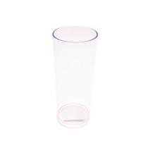 20 Copos Long Drink Acrílico Cristal Colorido 330ml Festas