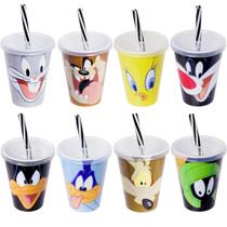 20 Copos Looney Tunes Piu Piu Frajola Coyote Papa léguas Taz Patolino Pernalonga Festa Infantil