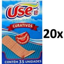 20 Curativo Use It Tipo Band-Aid - Caixa Com 35 Unidades 20 Curativo Use It Tipo Band-Aid - Caixa Com 35 Unidades