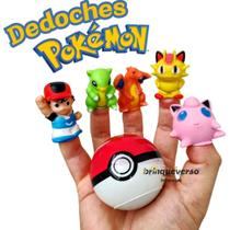 20 Dedoches Pokémon Go na Pokébola. Ideal para Lembrancinhas de Festas Pokémon.