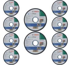 20 Discos Corte Inox Metal P/ Esmerilhadeira 115x1,0mm Bosch