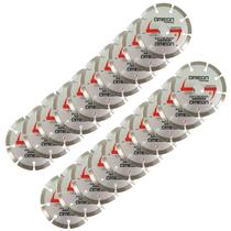 20 Discos de Corte Diamantado 110x22,23mm Esmerilhadeira / Serra Mármore