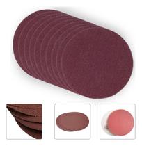 20 Discos Lixa 125mm 5 Pol. Grãos Variados Lisa Vellcro Pro