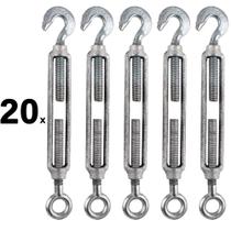 20 Esticador para Cabo de Aço Cordoalhas 3/16 Polegadas