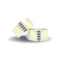 20 Fitas Transparente Durex Adesiva Profissional 100 Metros