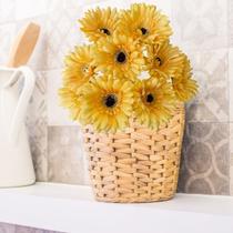 20 Flores Artificiais de Gérbera Haste Flexível (55cm) Decoração Modernas para Ambientes Internos -DE0825 20 Flores Artificiais de Gérbera Haste Flexível (55cm) Decoração Modernas para Ambientes Internos -DE0825