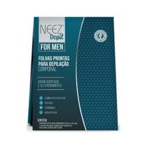 20 folhas corporais prontas for men neez linha masculina