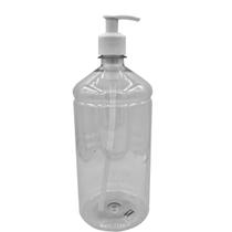 20 Frasco 1000ml Para Sabonete Liquido Pet Com Válvula Pump
