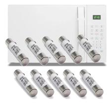 20 Fusíveis Cerâmica P/ Microondas 20a Compatível Com Midea