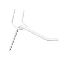 20 Gancho Para Eucatex 0,05 Arame 4mm Branco