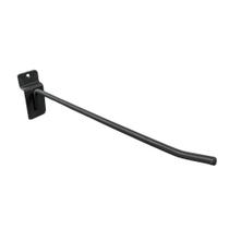 20 Gancho Para Painel Canaletado 20cm Arame 5mm Preto 20 Gancho Para Painel Canaletado 20cm Arame 5mm Preto