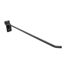 20 Gancho Para Painel Canaletado 25cm Arame 5mm Preto