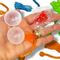 20 Geleca Gruda C/ Capsula Lembrancinha P/ Kit Festa Infanti Aniversario Prenda Quermesse novo