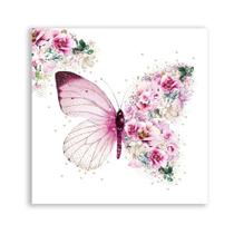 20 Guardanapos Decoupage Ambiente Butterfly Flowers 1333649