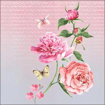 20 Guardanapos Decoupage Ambiente Flores Rosa Borboleta 20 Guardanapos Decoupage Ambiente Flores Rosa Borboleta